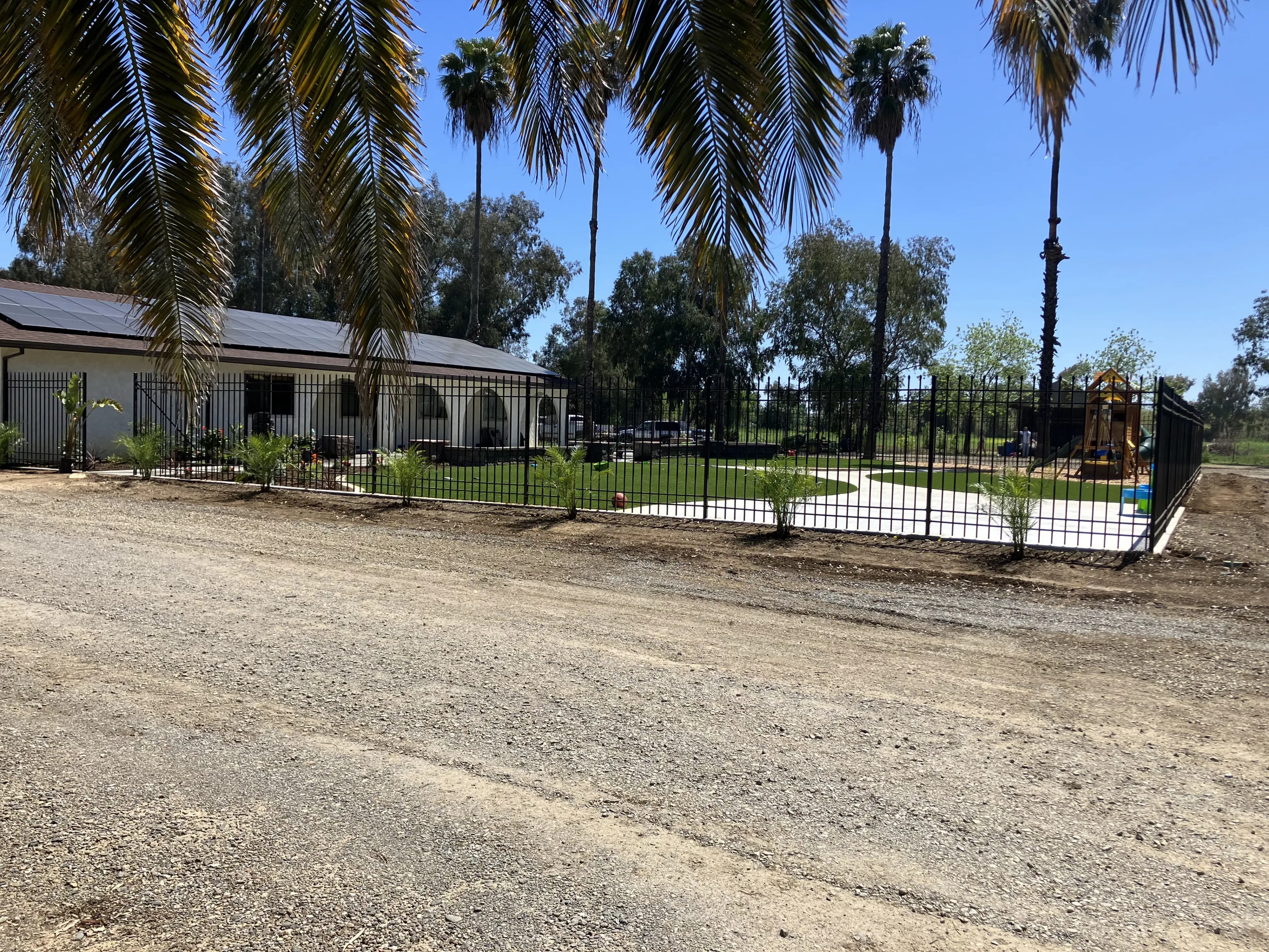 Metal Fence Installation